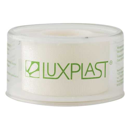 Пластырь Luxplast фиксирующий на шелковой основе белый 5 м х 2,5 см в Аптека Озерки