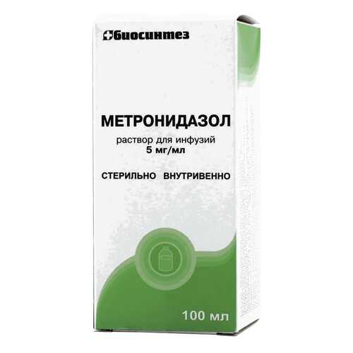 Метронидазол раствор для ин. 0.5% фл 100 мл N1 в Аптека Озерки