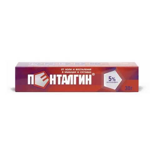 Пенталгин Экстра гель 5 % 30 г в Аптека Озерки