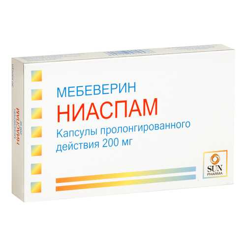 Ниаспам капсулы пролонг. действия 200 мг №30 в Аптека Озерки