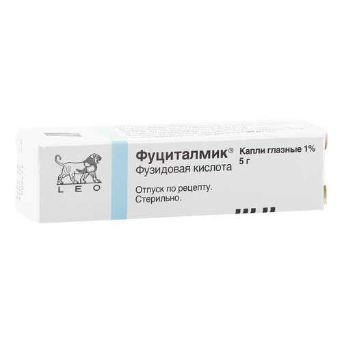 Фуциталмик капли 1 % 5 г в Аптека Озерки