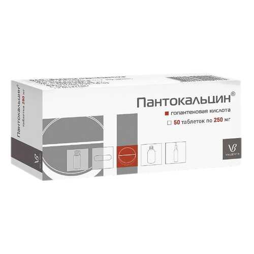 Пантокальцин таблетки 250 мг 50 шт. в Аптека Озерки
