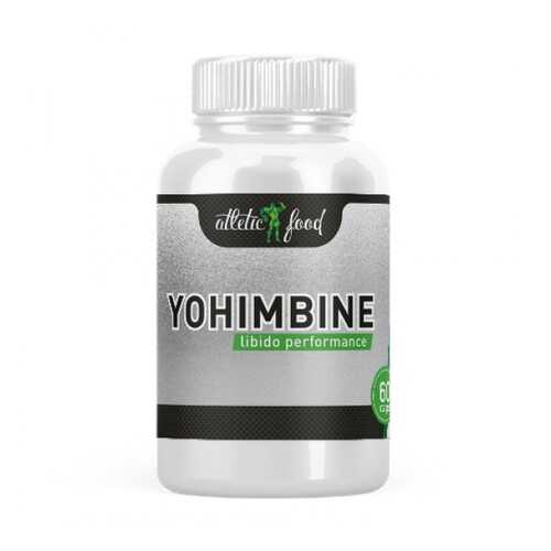 Йохимбин Atletic Food Yohimbine 150 мг капсулы 60 шт. в Аптека Озерки