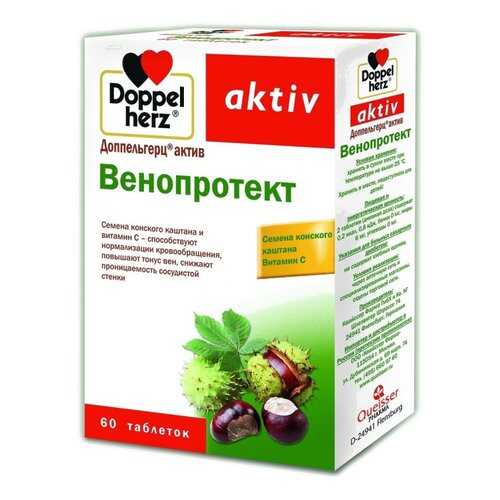 Doppelherz Aktiv Венопротект таблетки 60 шт. в Аптека Озерки