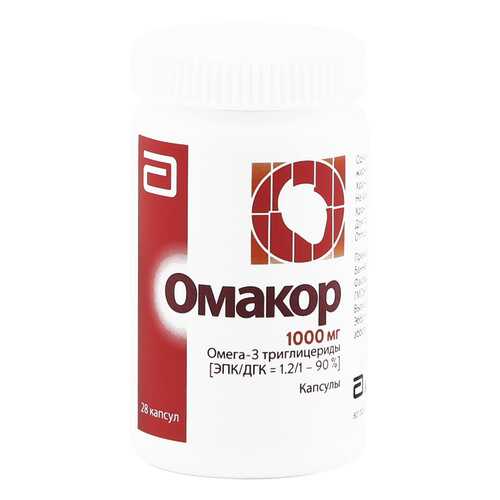 Омакор капсулы 28 шт. Солвей Фарма в Аптека Озерки