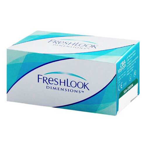 Контактные линзы FreshLook Dimensions 2 линзы без упаковки R 8,6 -4,50 Аква в Аптека Озерки
