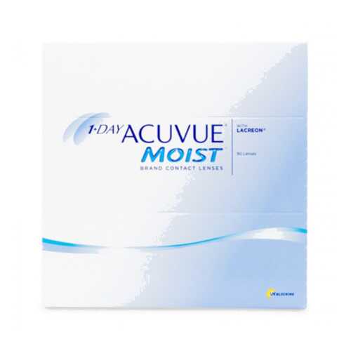 Контактные линзы 1-Day Acuvue Moist 90 линз R 9,0 +4,50 в Аптека Озерки