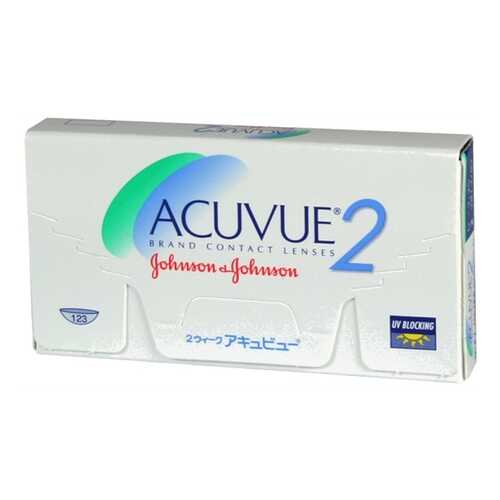 Контактные линзы Acuvue 2 6 линз R 8,3 -5,00 в Аптека Озерки