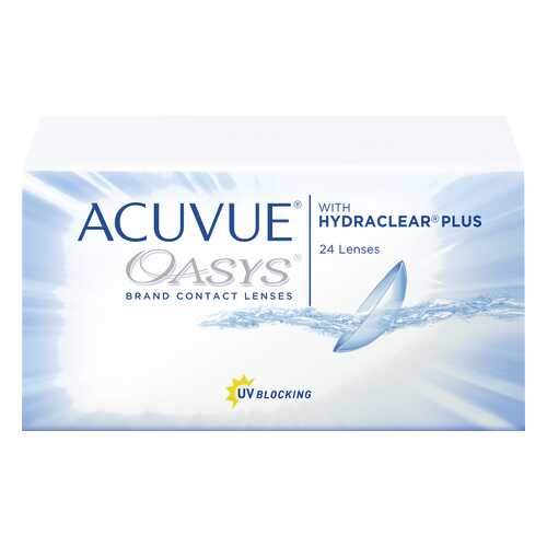 Контактные линзы Acuvue Oasys with Hydraclear Plus 24 линзы R 8,4 +7,00 в Аптека Озерки