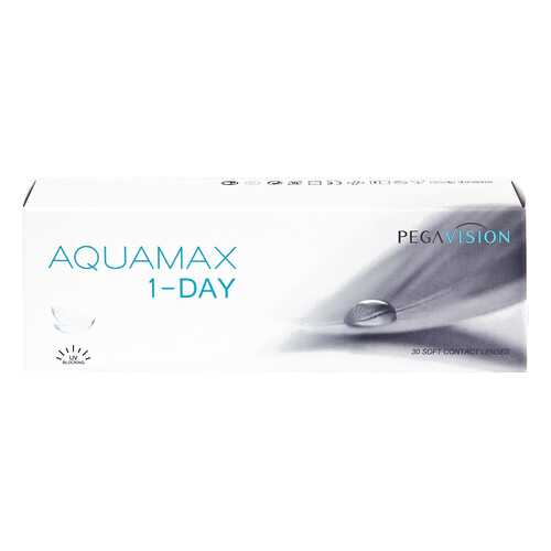 Контактные линзы AQUAMAX 1-DAY 30 линз R 8,6 -1,75 в Аптека Озерки