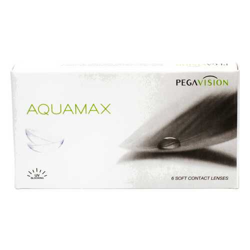 Контактные линзы AQUAMAX 6 линз R 8,6 -5,75 в Аптека Озерки
