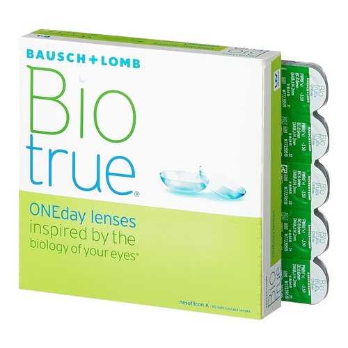 Контактные линзы Biotrue ONEday 90 линз -1,25 в Аптека Озерки