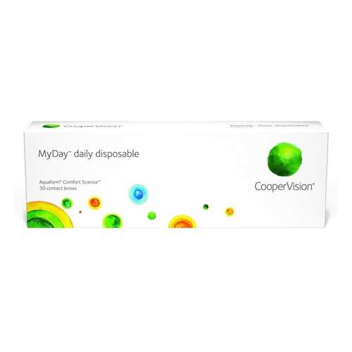 Контактные линзы MyDay Daily disposable 30 линз R 8,4 -5,00 в Аптека Озерки