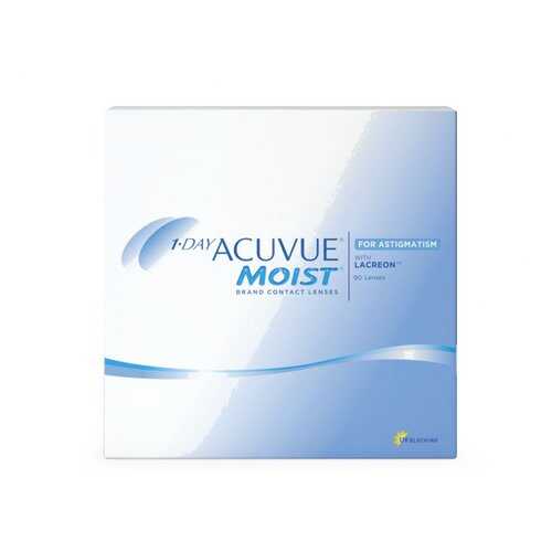 Контактные линзы 1-Day Acuvue Moist for Astigmatism 90 линз -3,25/-2,25/20 в Аптека Озерки