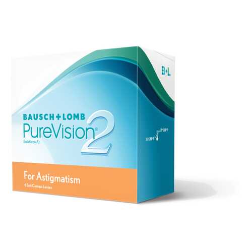 Контактные линзы PureVision 2 for Astigmatism 3 линзы -5,50/-0,75/170 в Аптека Озерки
