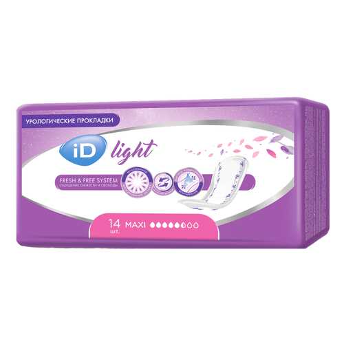 Урологические прокладки iD light maxi 14 шт. в Аптека Озерки