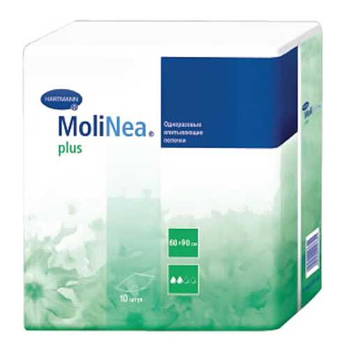 Впитывающие пеленки MoliNea 60 х 90 см 10 шт. в Аптека Озерки