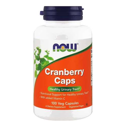 Антиоксидант, добавка для здоровья NOW Cranberry Caps 100 капс. нейтральный в Аптека Озерки